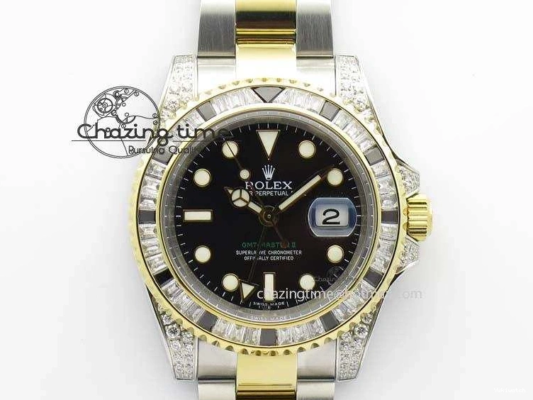 Bracelet Black On Bp-Maker SS YG SS Ruby 116759 Dial GMT-Master II YG Crystal A3186 Black 0127